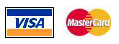 Aceptamos Visa y Mastercard